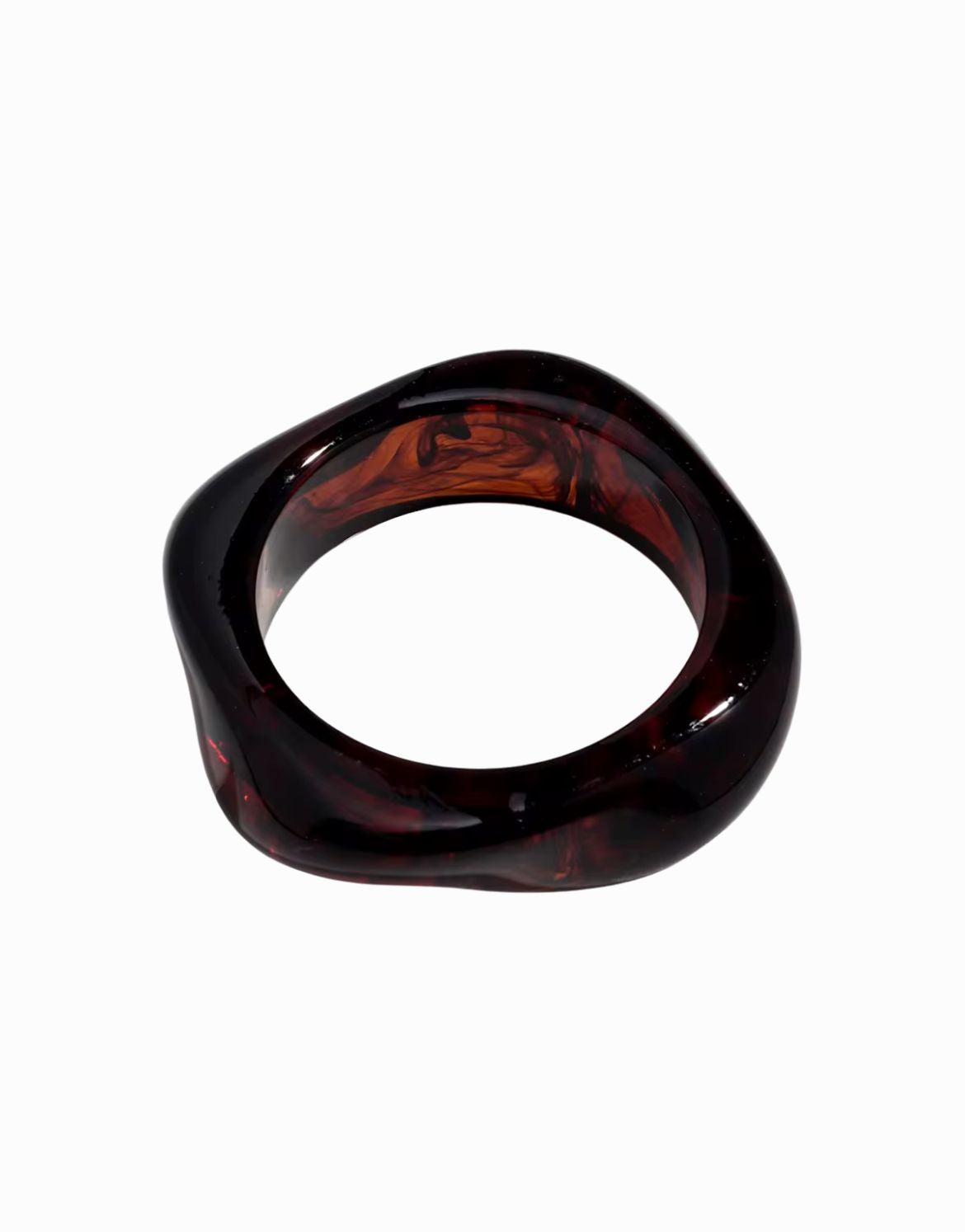 Resin Bangle (White)