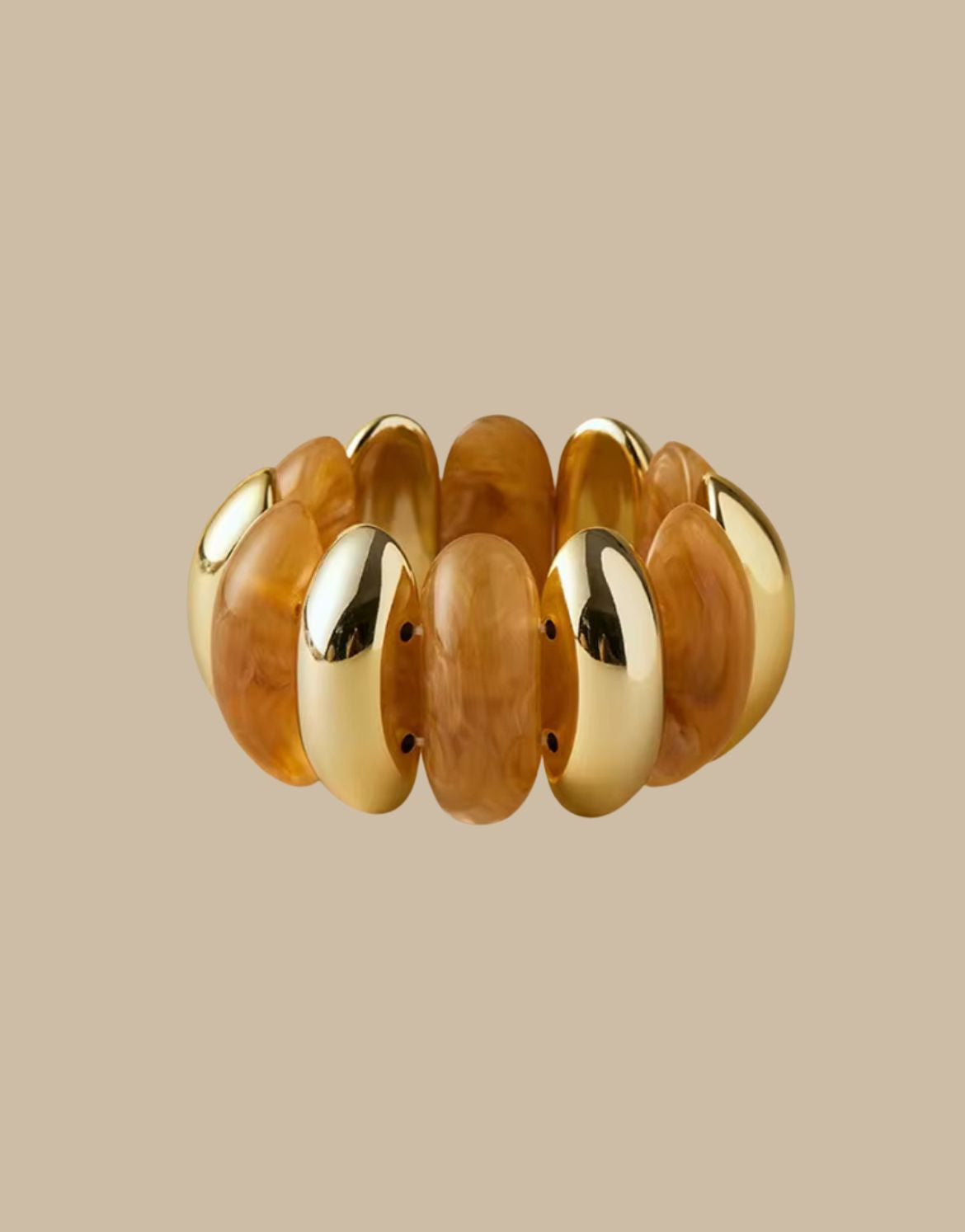 Nova Resin Cuff (Brown)