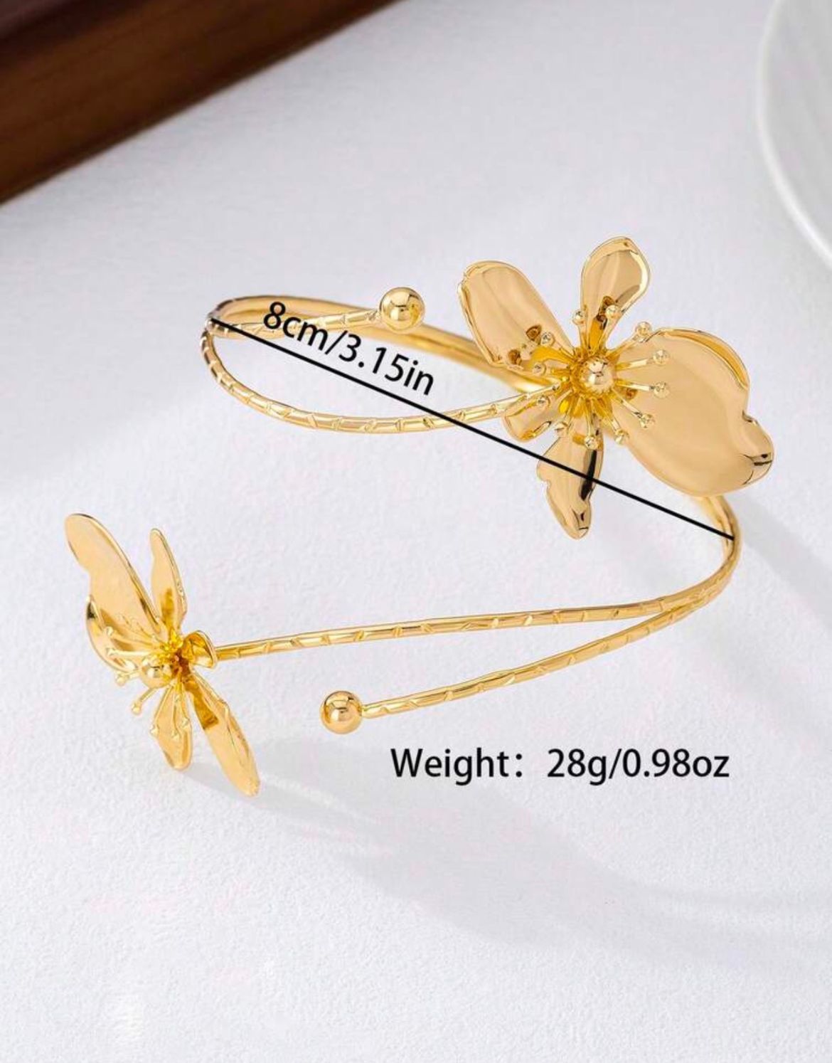 Petal Cuff (Golden)
