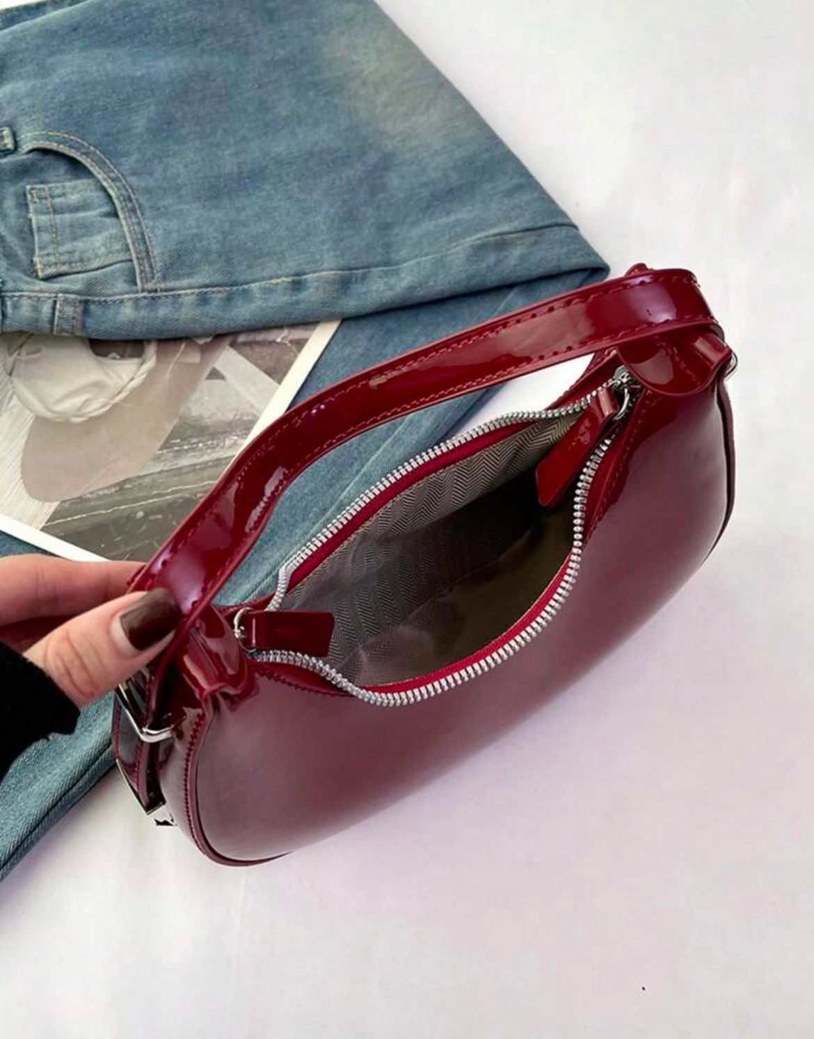 The Dumpling (Burgundy)