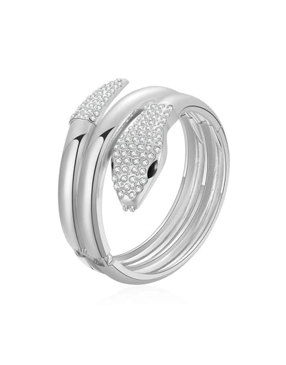 Serpent Cuff (Silver)