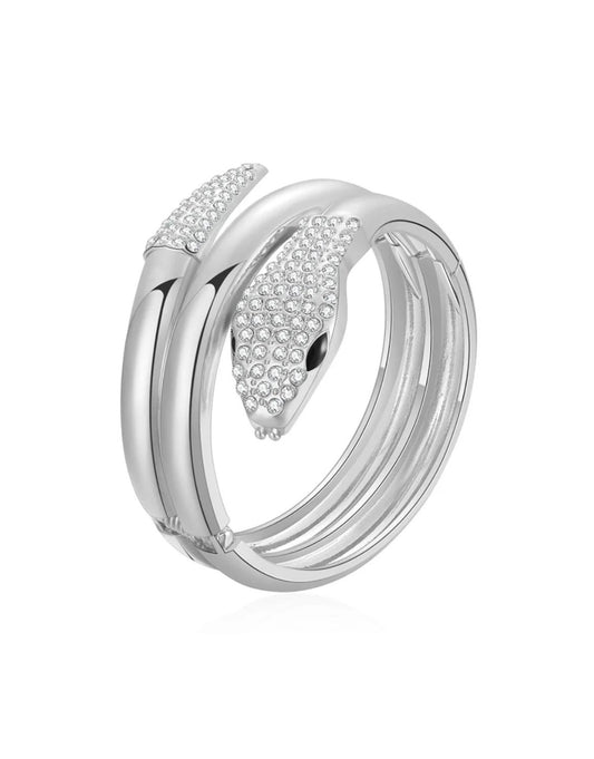 Serpent Cuff (Silver)