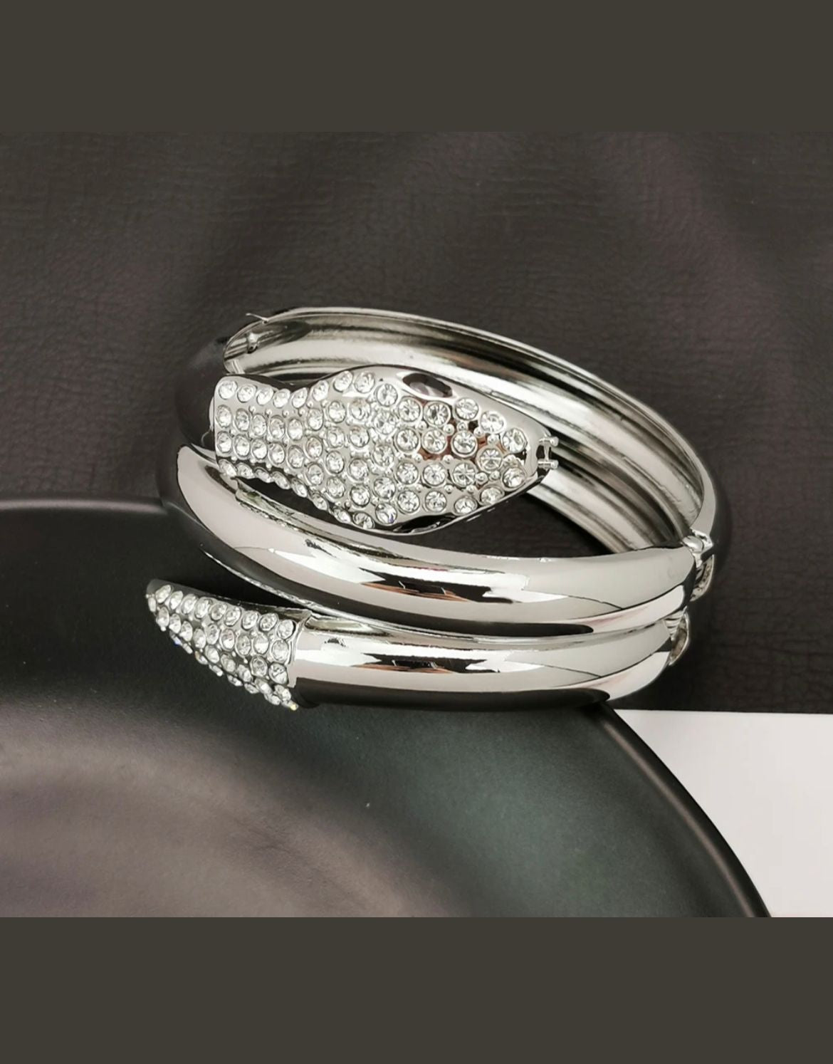 Serpent Cuff (Silver)