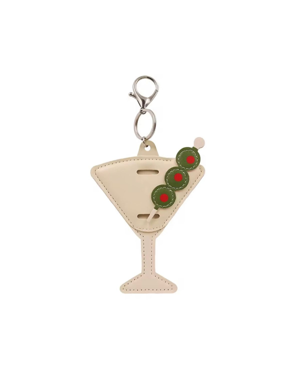 Martini Bag Charm & Sunglasses Holder