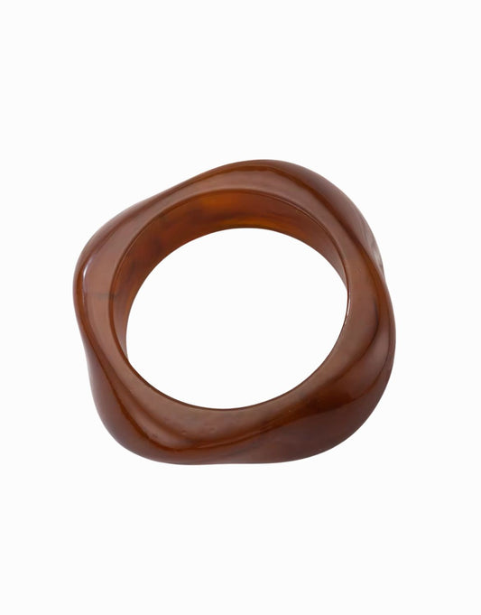 Resin Bangle (Brown)