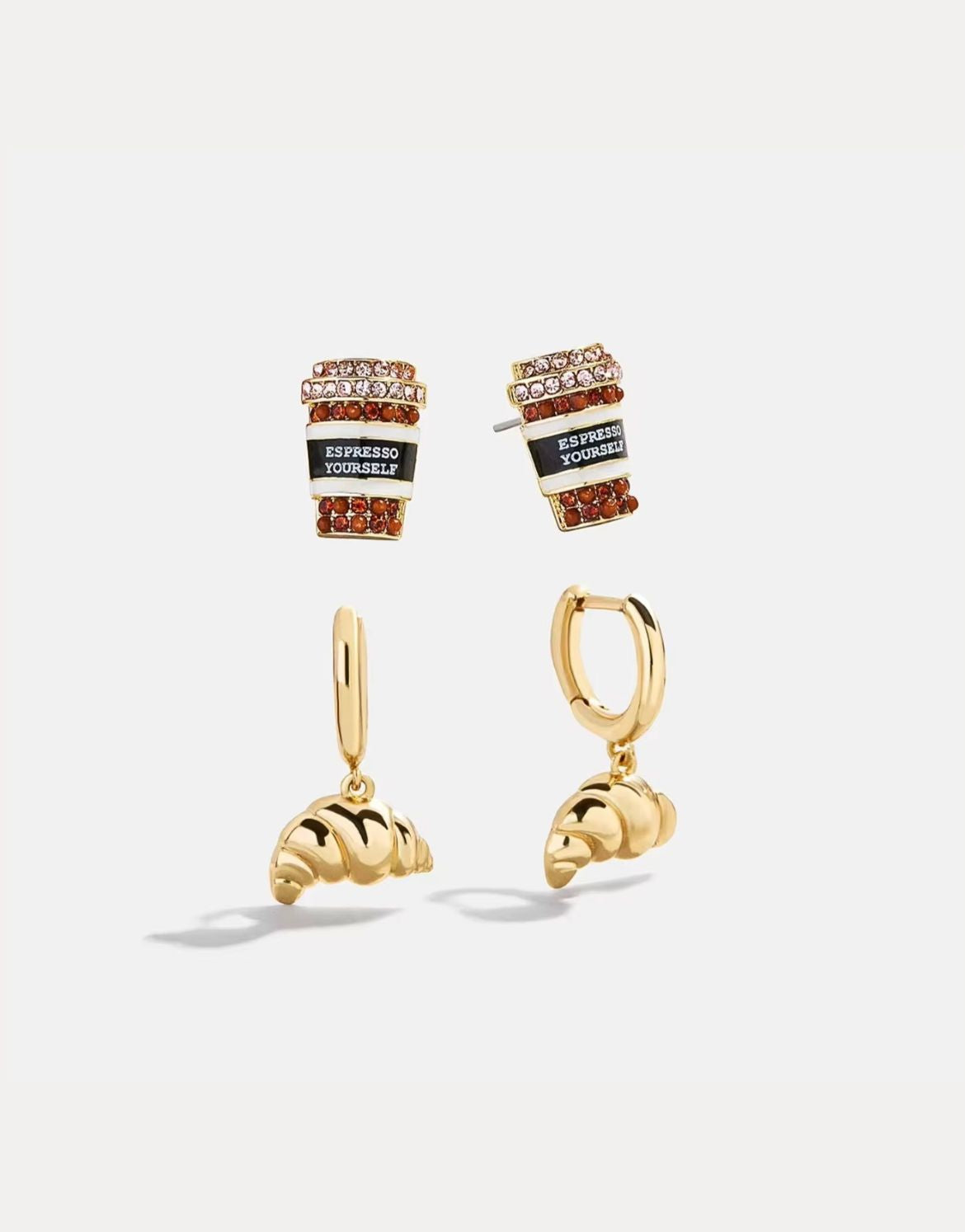 Coffee & Croissant Charms