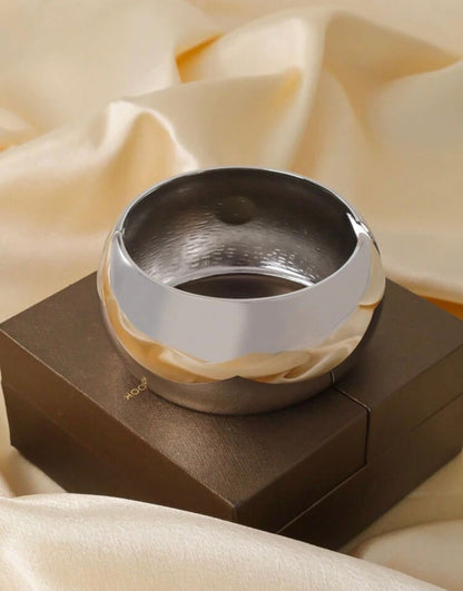 Chunky Bangle (Silver)