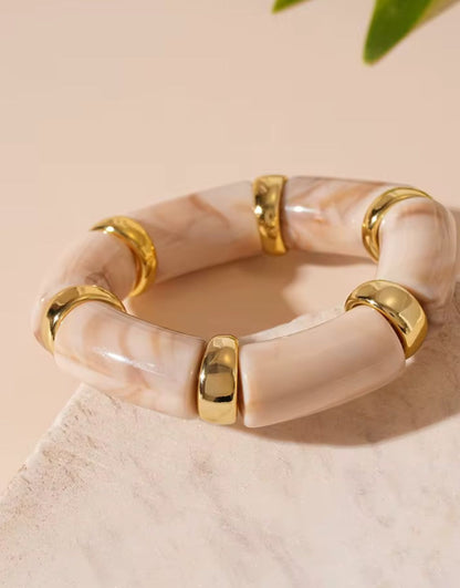 Resin Bracelet (Brown)