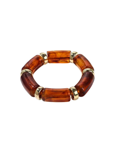 Resin Bracelet (Brown)