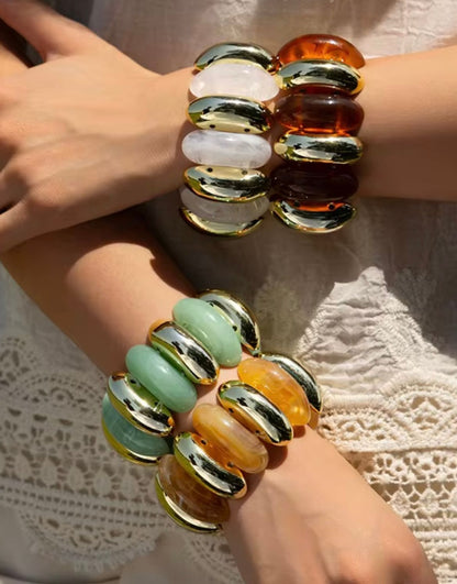 Nova Resin Cuff (Amber)