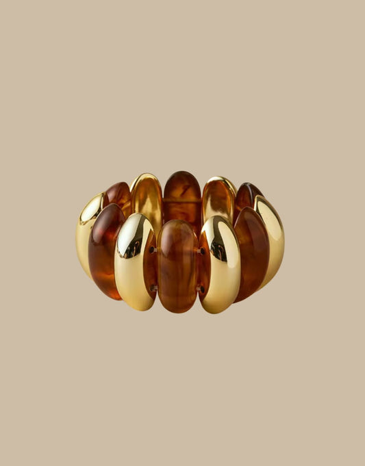 Nova Resin Cuff (Brown)