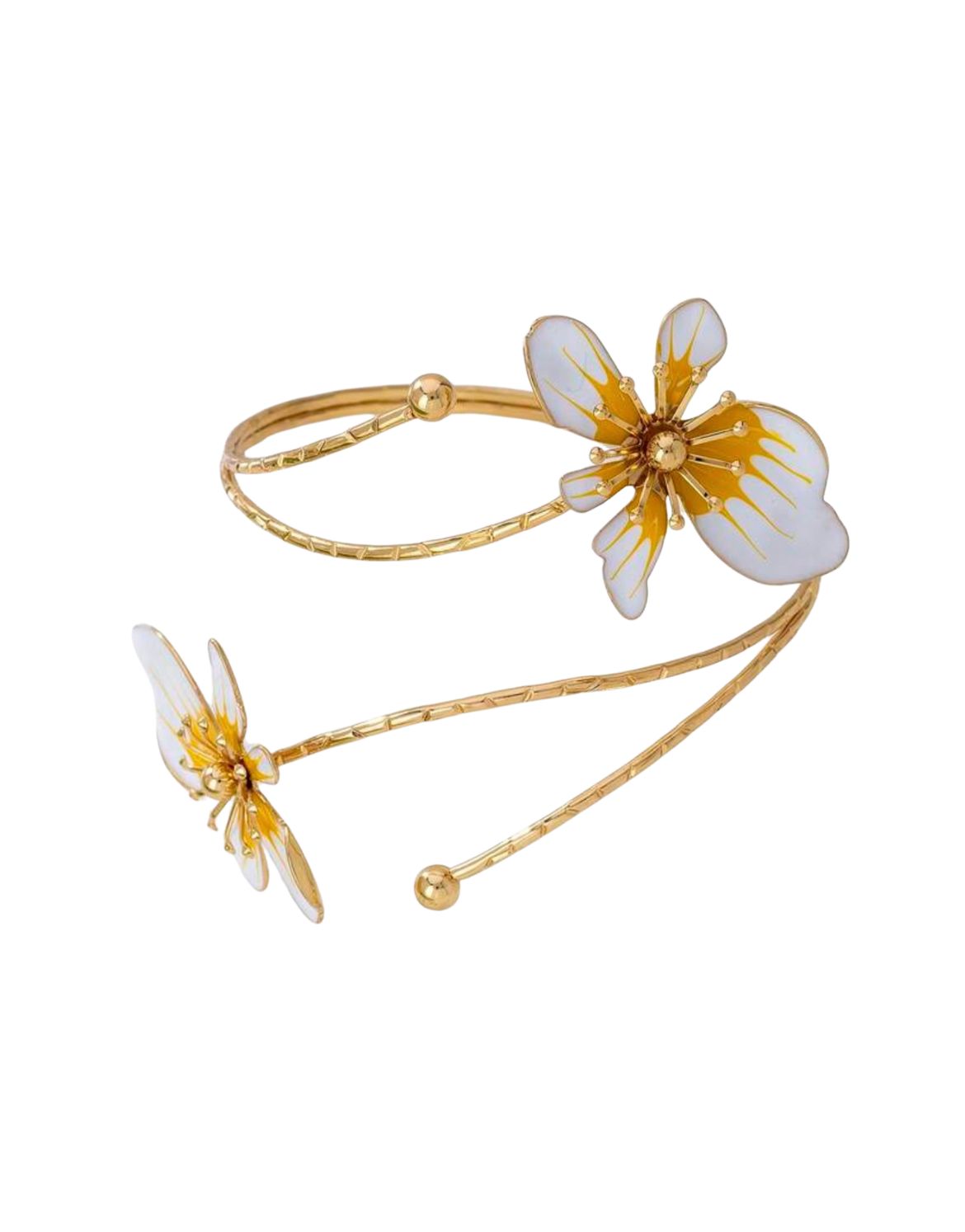 Petal Cuff (White)