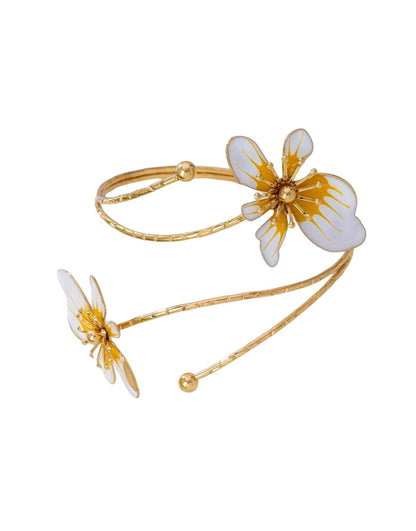 Petal Cuff (White)