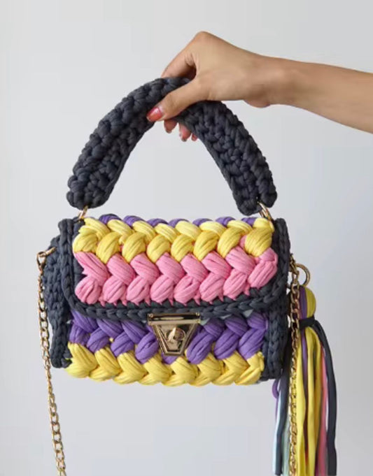 The Flirt (Navy/Yellow)