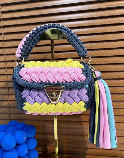 The Flirt (Navy/Yellow)
