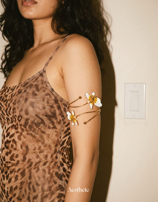 Petal Cuff (White)