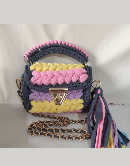 The Flirt (Navy/Yellow)
