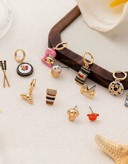 Coffee & Croissant Charms
