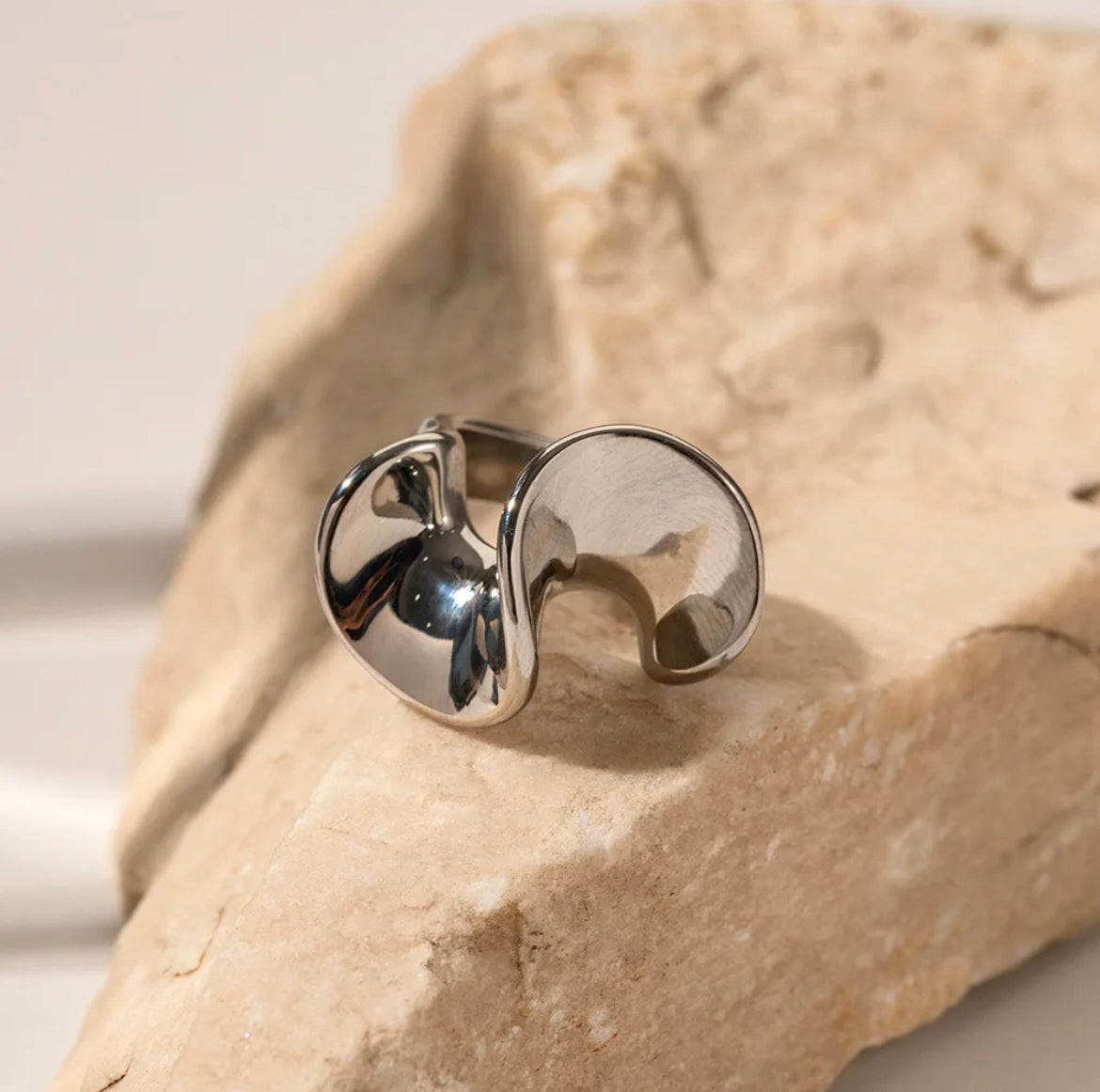Swirl Ring (Silver)