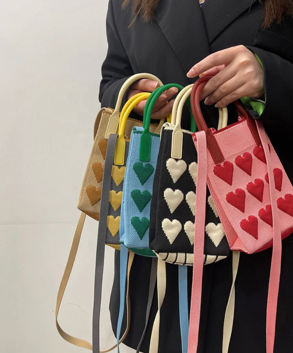 Queen of Hearts Sling Bag Blue