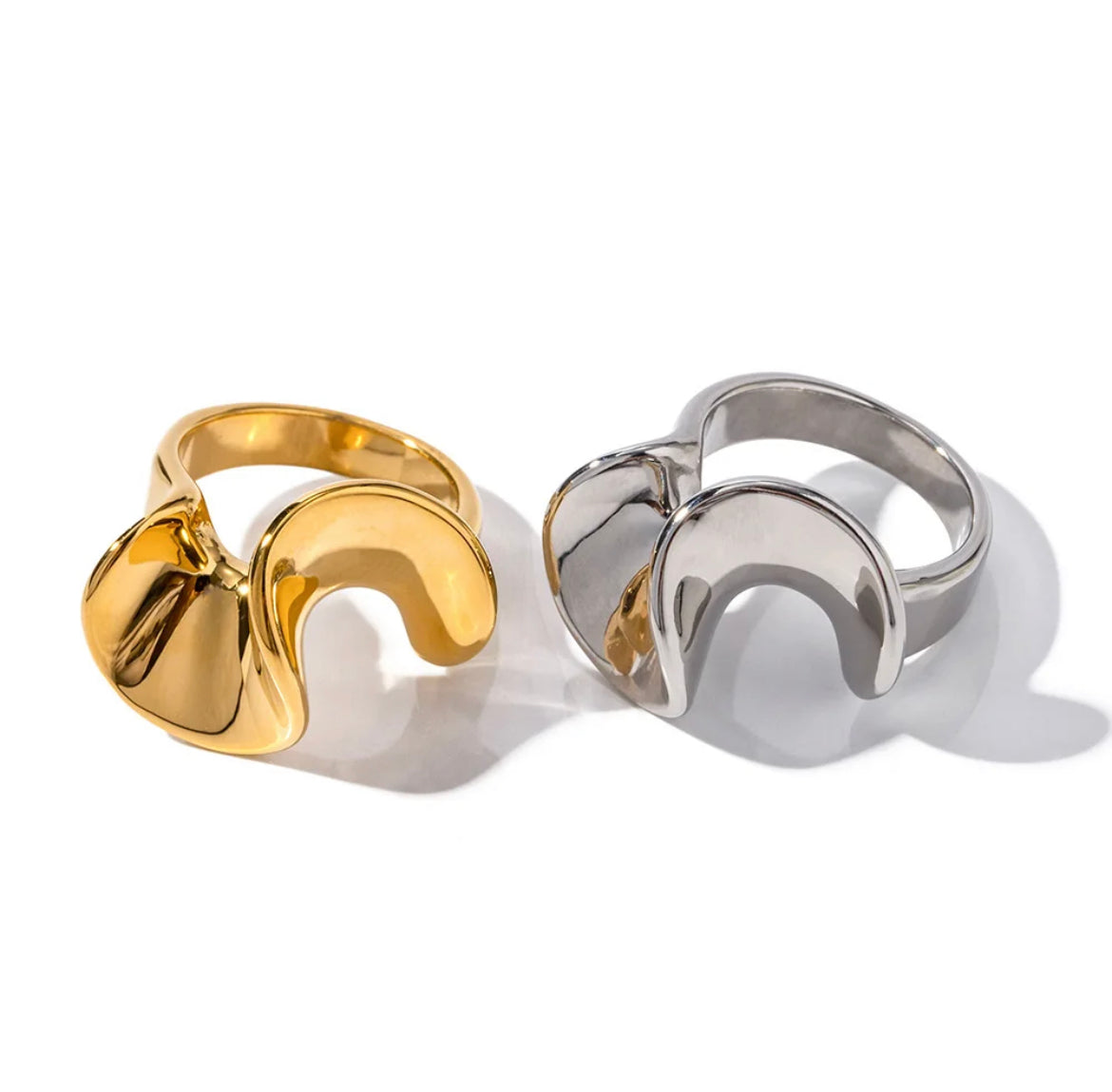 Swirl Ring (Silver)