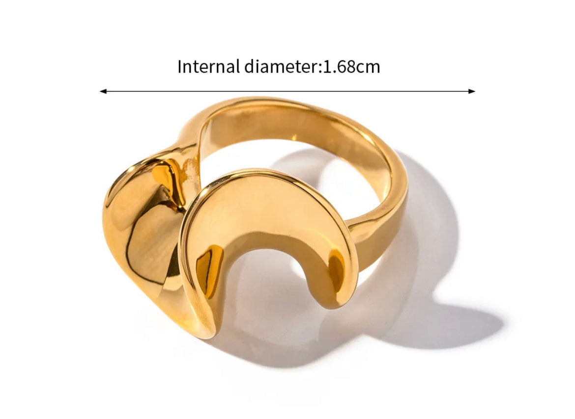 Swirl Ring (Gold)
