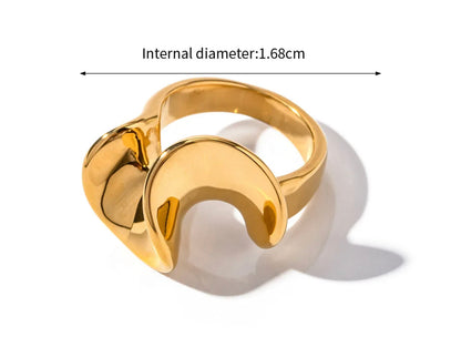 Swirl Ring (Gold)