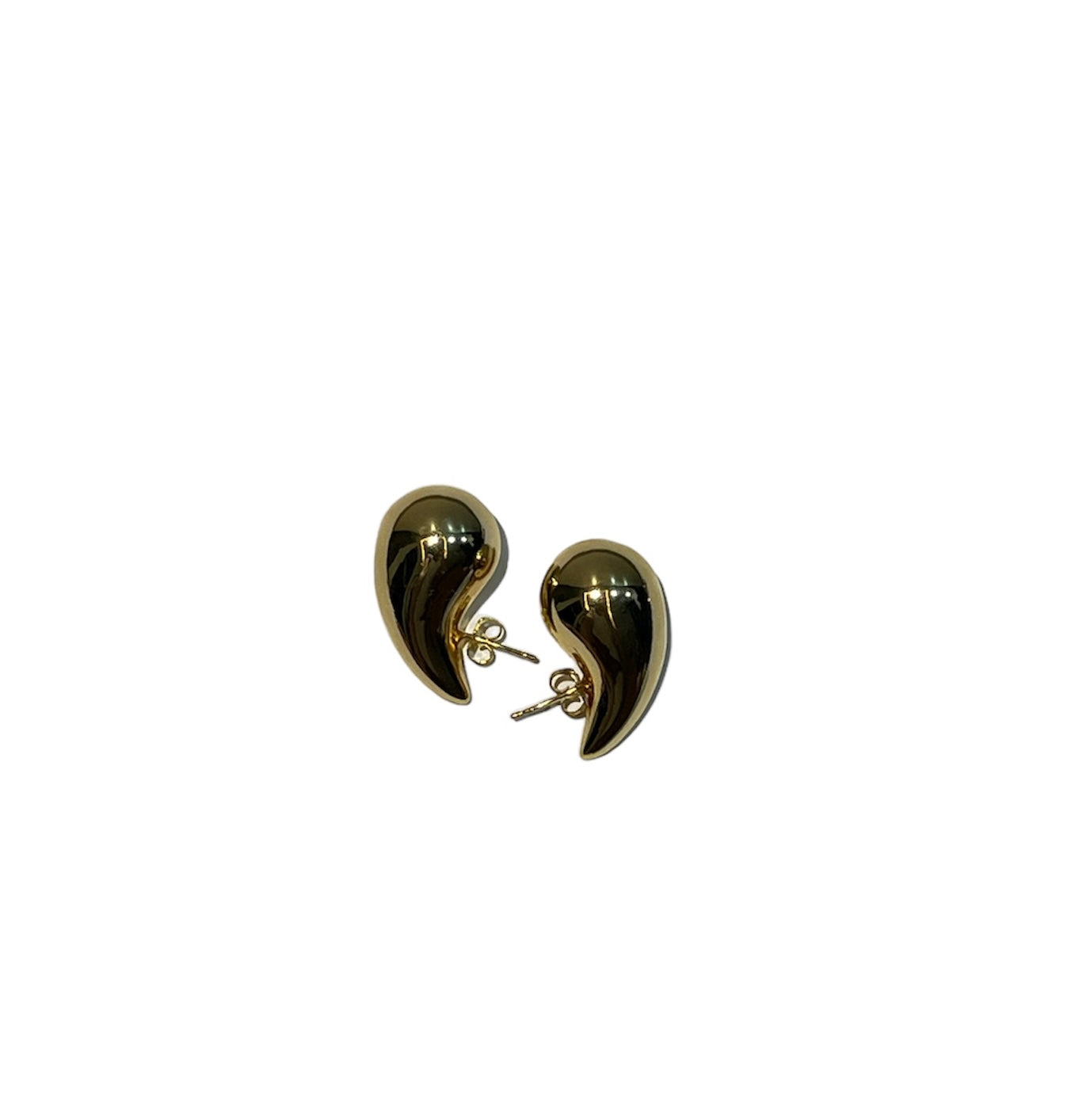 Golden TearDrop Earrings