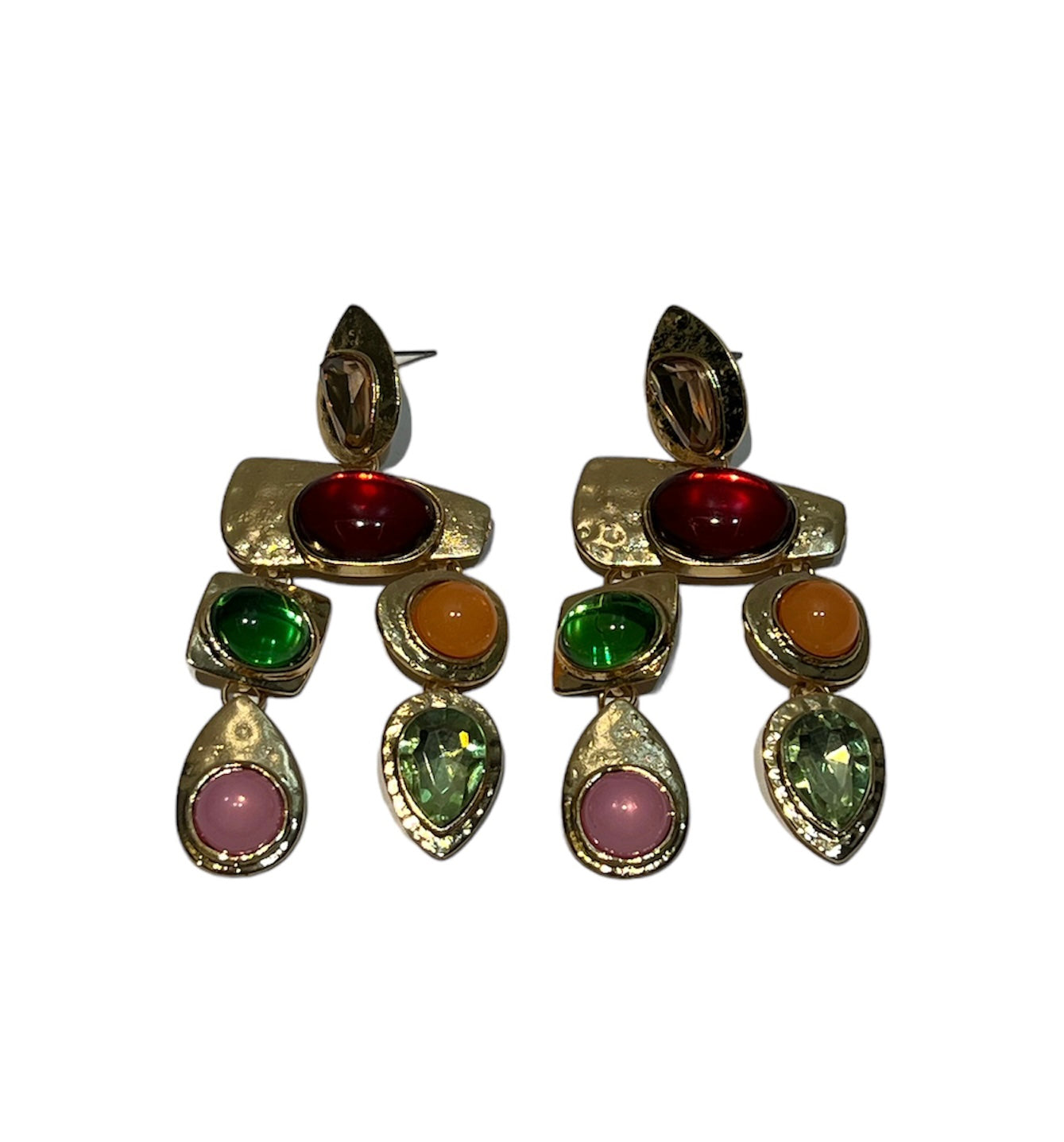 Sunset Stone Danglers