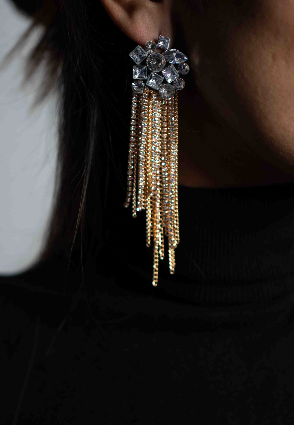 Luna Golden Danglers
